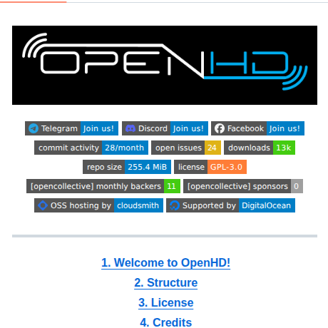 Openhd Openhd screenshot