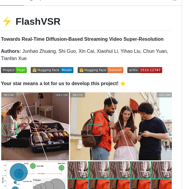 Openimaginglab Flashvsr screenshot