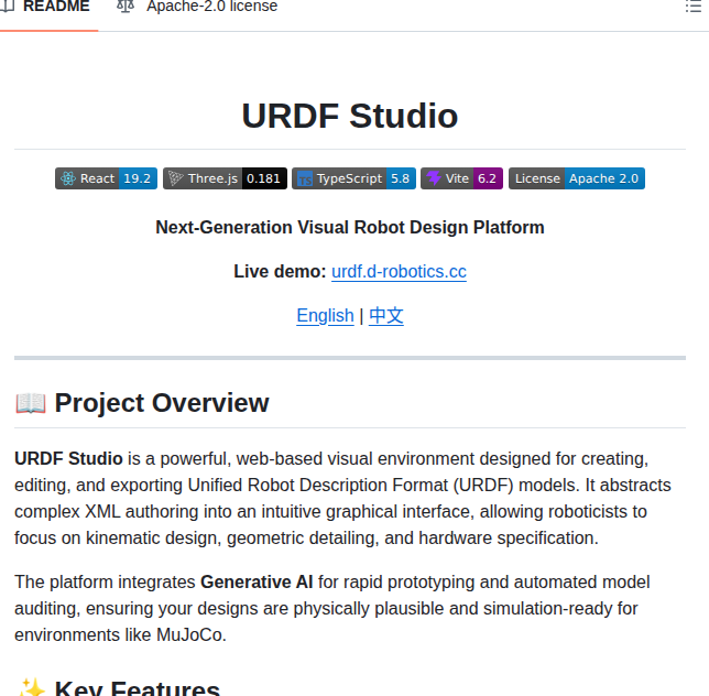 Openlegged Urdf Studio screenshot