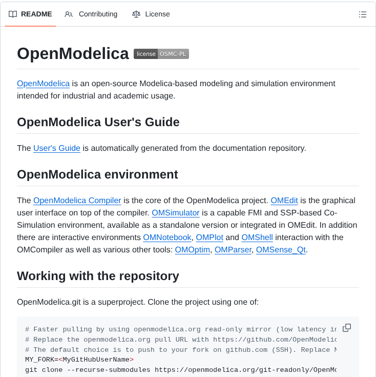 Openmodelica Openmodelica screenshot