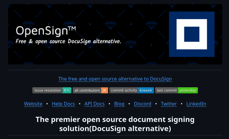 Opensignlabs Opensign screenshot