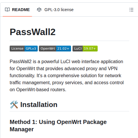 Openwrt Passwall Openwrt Passwall2 screenshot