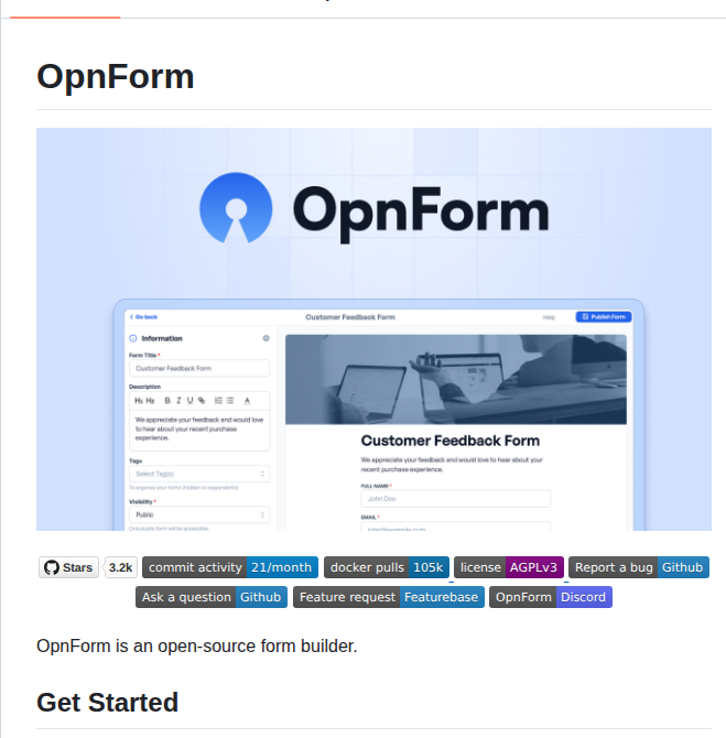 Opnform Opnform screenshot