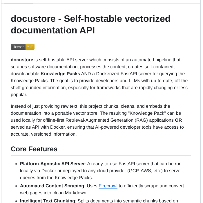 Pandreew Docustore screenshot
