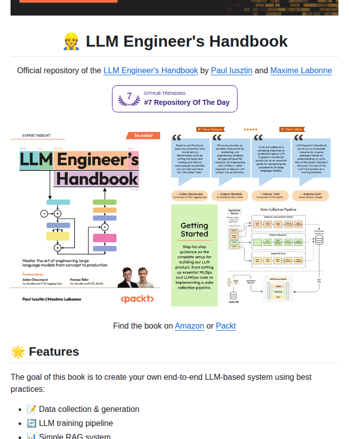 Packtpublishing Llm Engineers Handbook screenshot