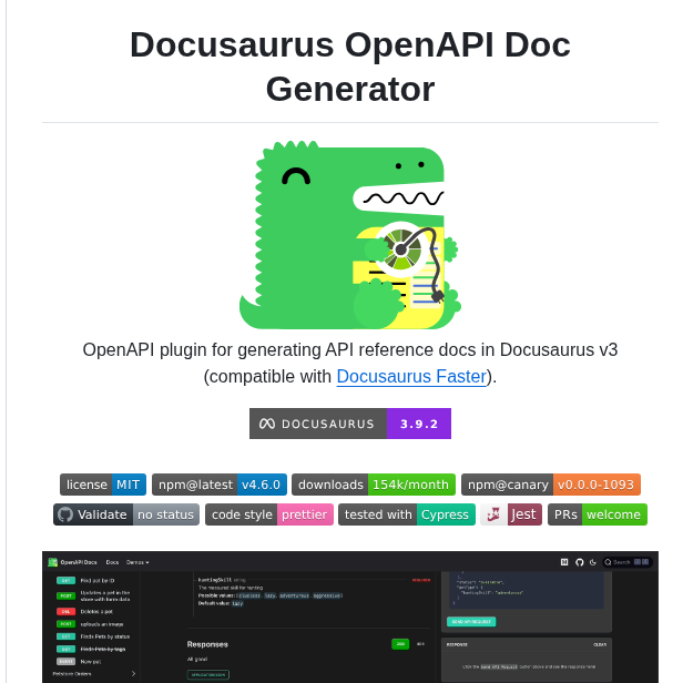 Paloaltonetworks Docusaurus Openapi Docs screenshot