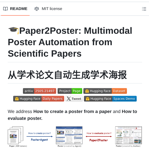Paper2poster Paper2poster screenshot