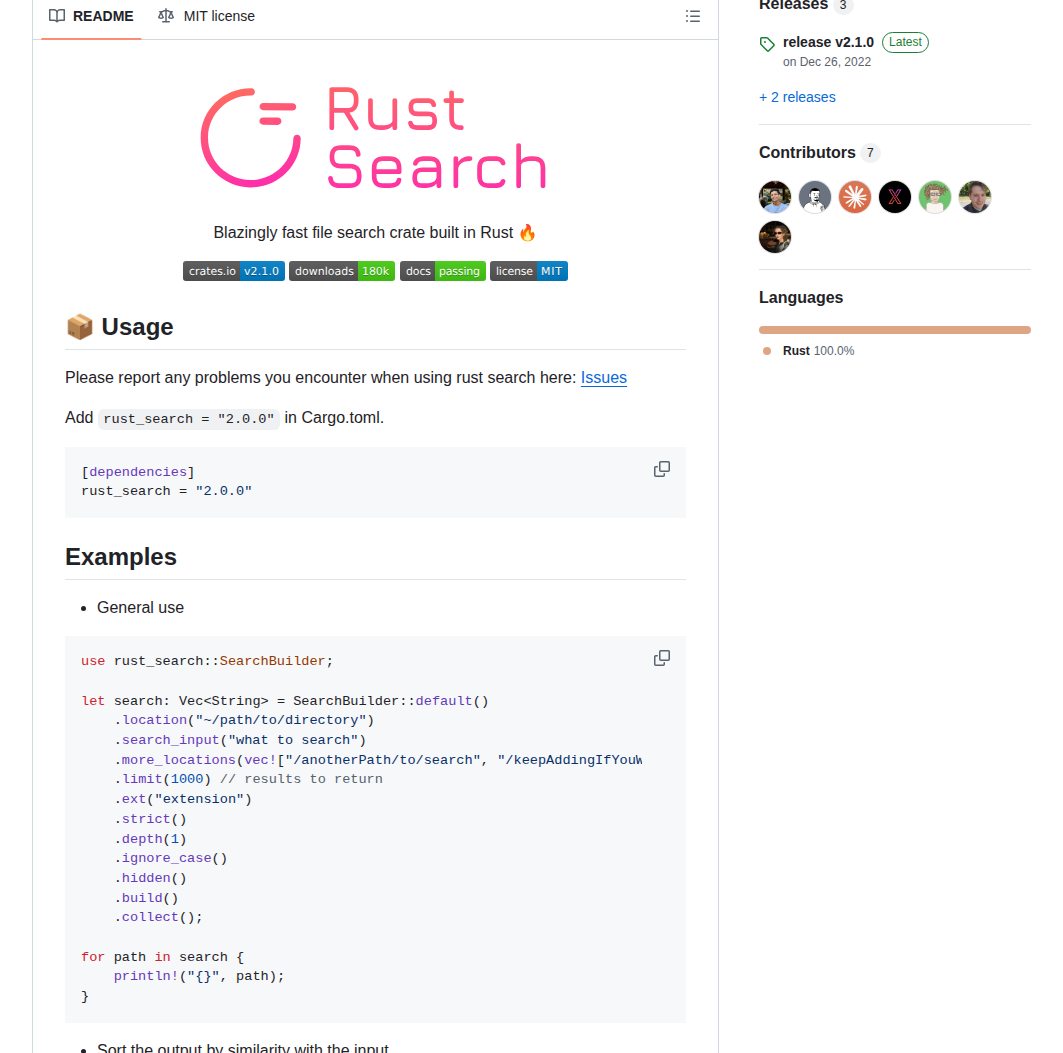 Parthjadhav Rust_search screenshot