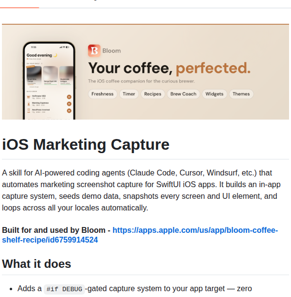Parthjadhav Ios Marketing Capture screenshot
