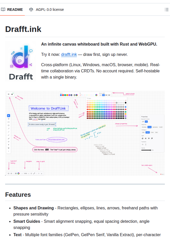 Patwie Drafft Ink screenshot