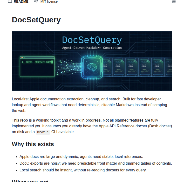 Paulsolt Docsetquery screenshot