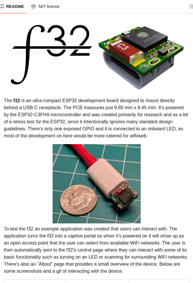 Pegork F32 screenshot
