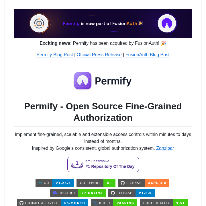 Permify Permify screenshot