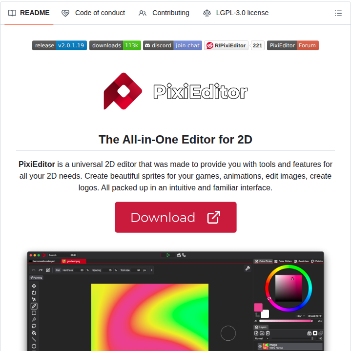 Pixieditor Pixieditor screenshot
