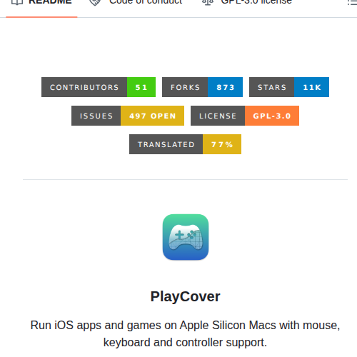 Playcover Playcover screenshot