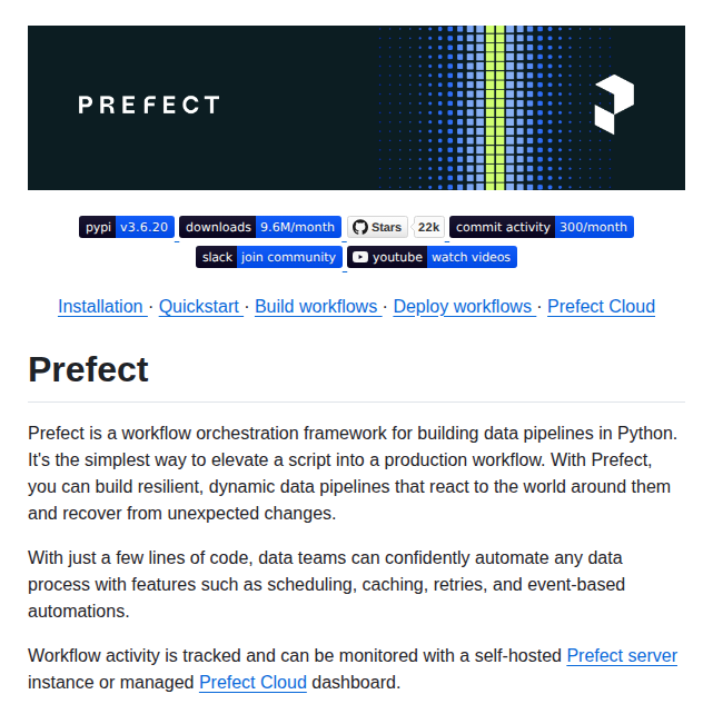 Prefect：データパイプラインのワークフロー管理とスケジューリングプラットフォーム - AIツール日本語解説 | AI Heartland