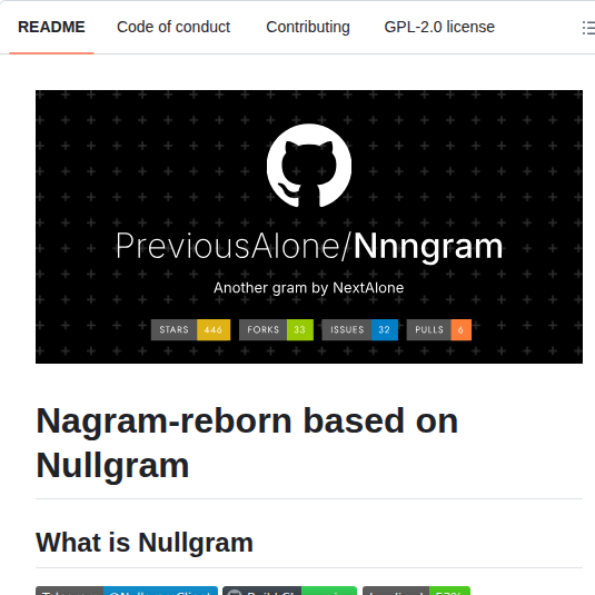 Previousalone Nnngram screenshot