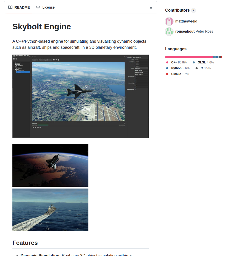 Prograda Skybolt screenshot