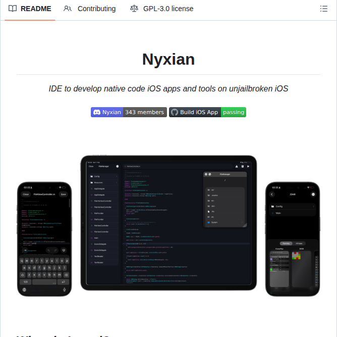 Projectnyxian Nyxian screenshot