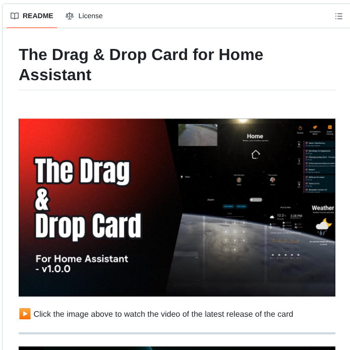 Prosono Drag And Drop Card screenshot