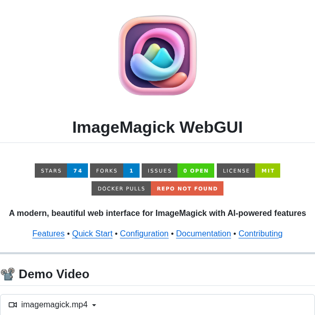 Przemekskw Imagemagick Webui screenshot