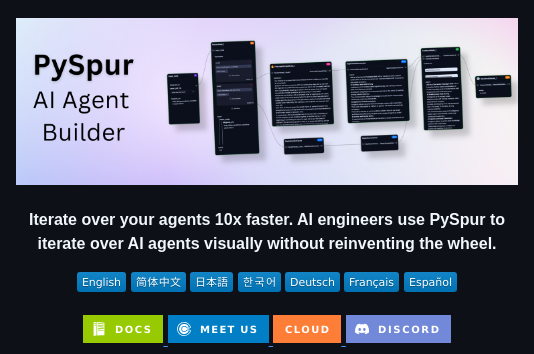 Pyspur Dev Pyspur screenshot