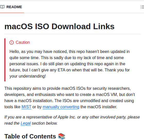 Pyenb Macos Isos screenshot