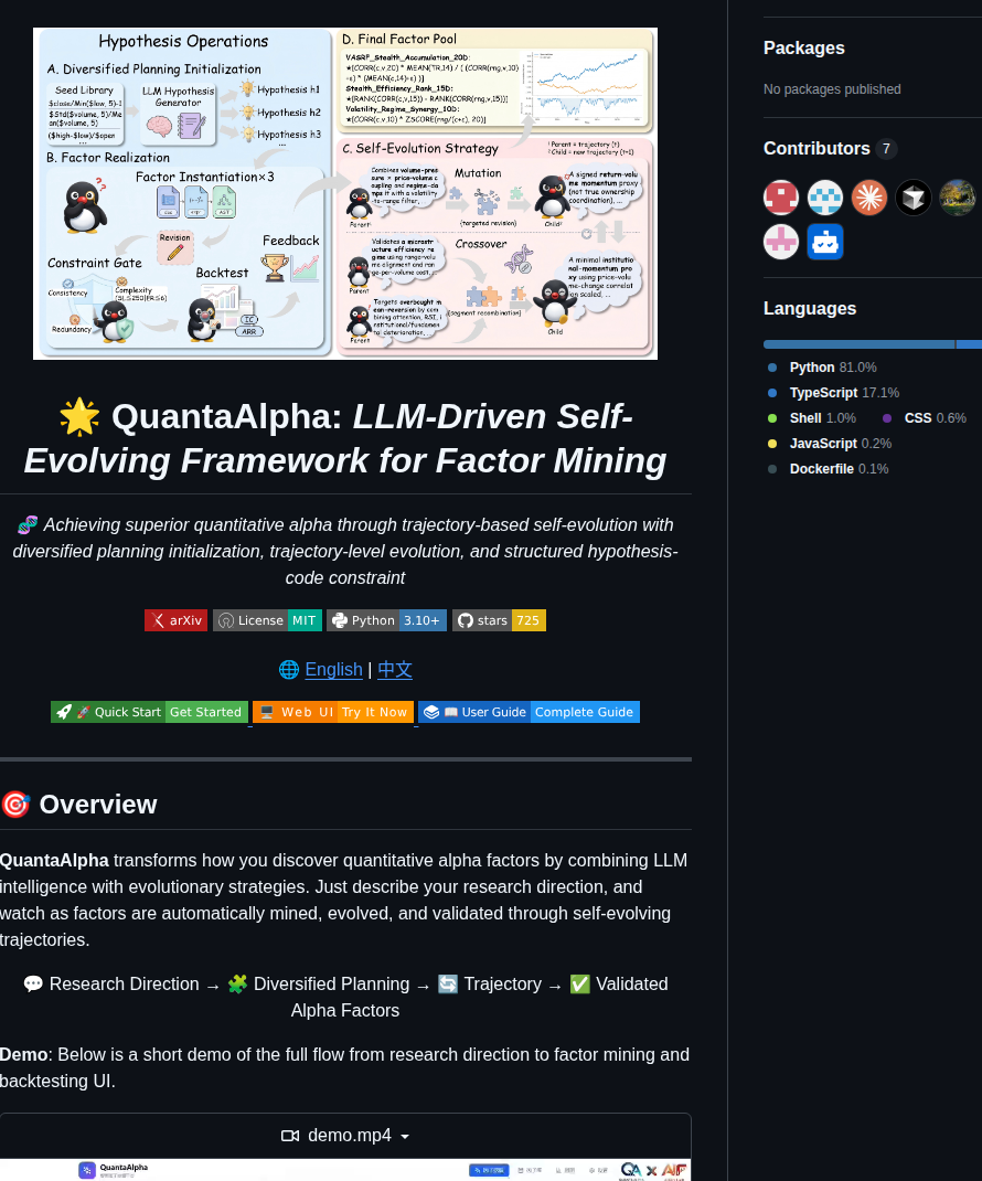 Quantaalpha Quantaalpha screenshot