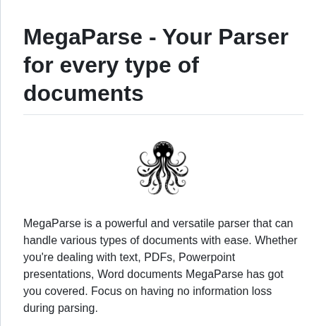 Quivrhq Megaparse screenshot