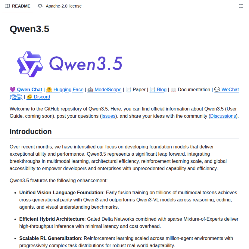 Qwenlm Qwen3.5 screenshot