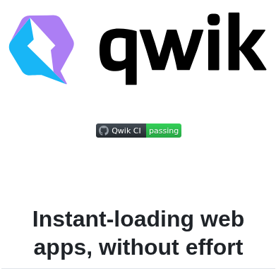 Qwikdev Qwik screenshot