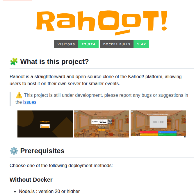 Ralex91 Rahoot screenshot