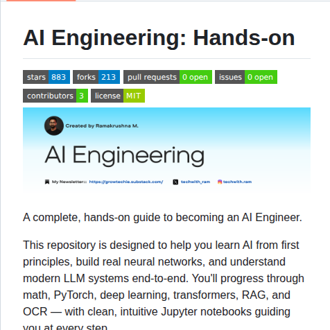 Ramakm Ai Hands On screenshot