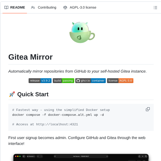 Raylabshq Gitea Mirror screenshot
