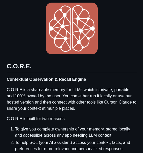 Redplanethq Core screenshot