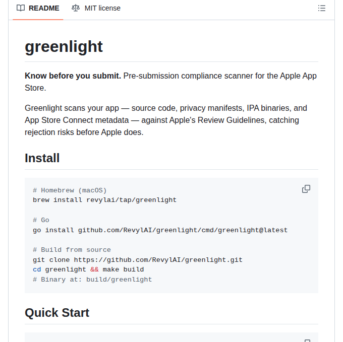 Revylai Greenlight screenshot
