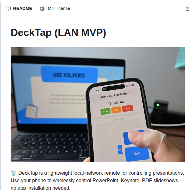 Rico00121 Decktap screenshot