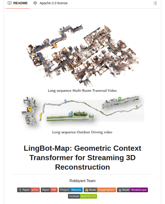 Robbyant Lingbot Map screenshot