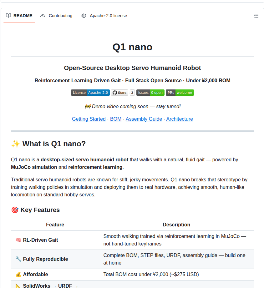 Robotbase Q1 Nano screenshot