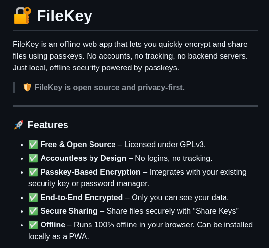 Rockwellshah Filekey screenshot