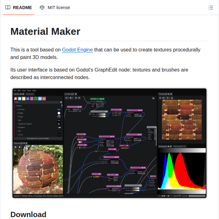 Rodzill4 Material Maker screenshot