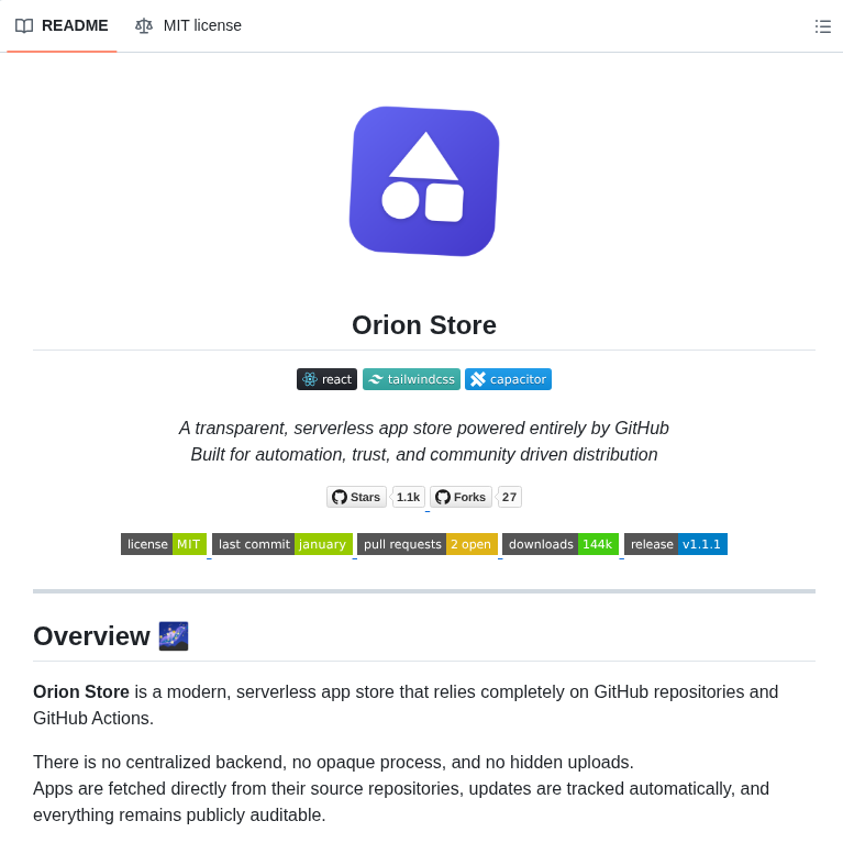 Rookieenough Orion Store screenshot