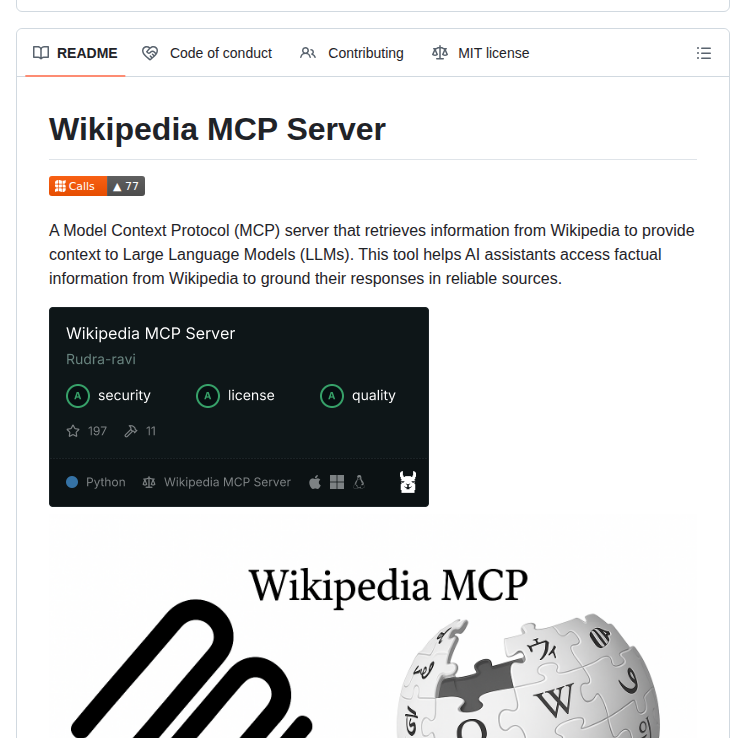 Rudra Ravi Wikipedia Mcp screenshot