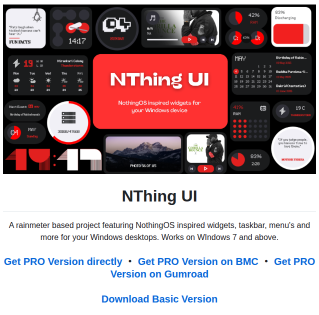 Runixe786 Nthing Ui screenshot