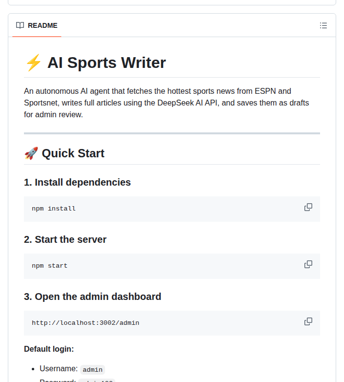 Rvd99 Sportswriter screenshot