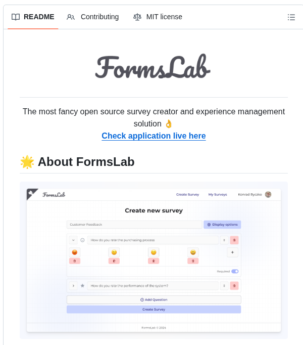 Ryczko Formslab screenshot