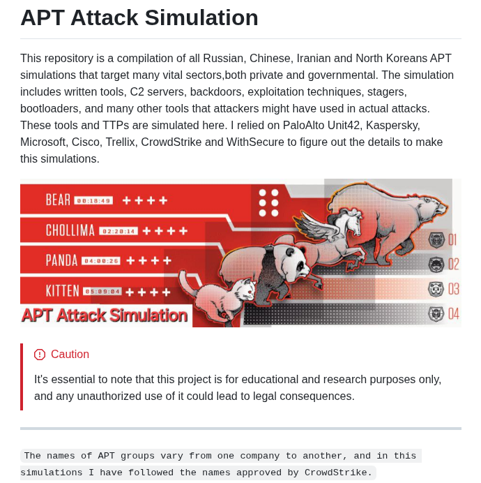 S3n4t0r 0x0 Apt Attack Simulation screenshot