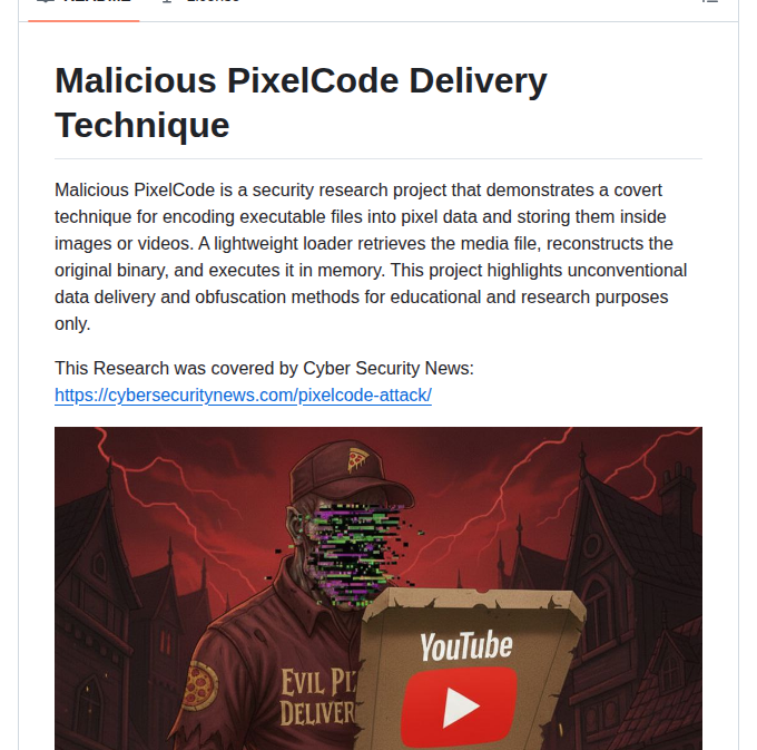 S3n4t0r 0x0 Malicious Pixelcode screenshot