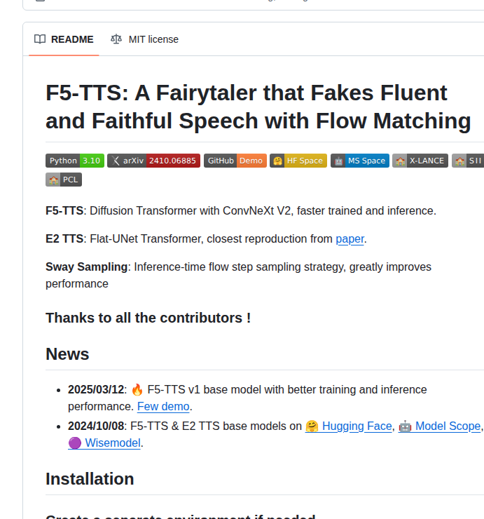 Swivid F5 Tts screenshot