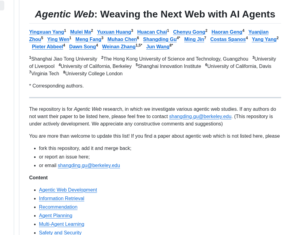 Saferl Lab Agentic Web screenshot
